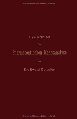【预订】Grundriss Der Pharmaceutischen Maass...