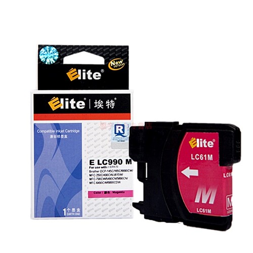 埃特（Elite） E LC990 红色墨盒 适用兄弟DCP-145C/DCP-585CW