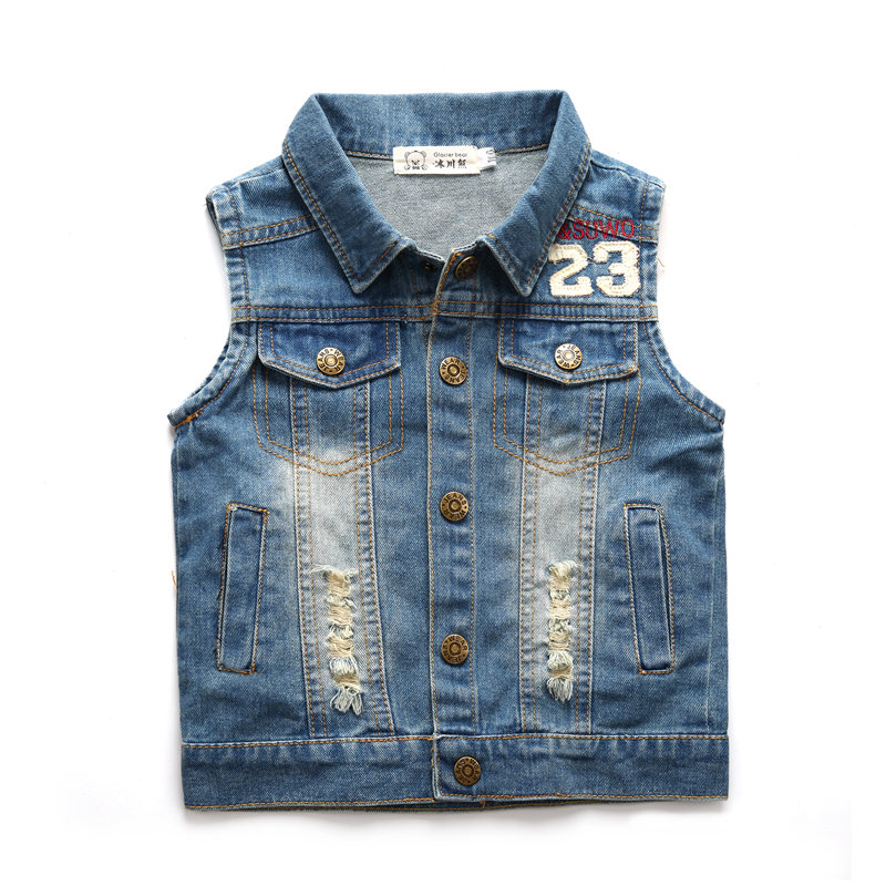 Gilet garcon en Toile de coton - Ref 2067368 Image 1