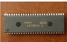 三洋芯片 LA7687A  LA7687 彩电常用 小信号处理电路