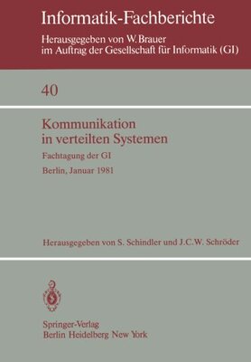 【预订】Kommunikation in Verteilten Systemen...