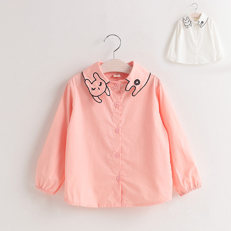 Chemise fille à manche longue - Ref 2085946 Image 1