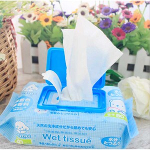 日本进口宠物湿巾80抽犬猫足口耳清洁消毒狗狗湿纸巾宠物清洁3送1
