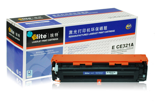 埃特 CE321A青色硒鼓 适用惠普CE321A CM1415fn/CM1415fnw/CP1525