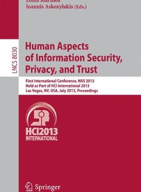 【预订】Human Aspects of Information Securit...