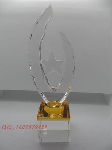 DH-06高档 五角星 水晶奖杯/颁奖奖品 水晶奖品 奖座 免费刻字