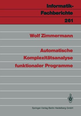 【预订】Automatische Komplexitatsanalyse Fun...