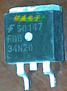 进口拆机FQB34N20 TO-263 贴片 MOS场效应管 34A 200V 现货