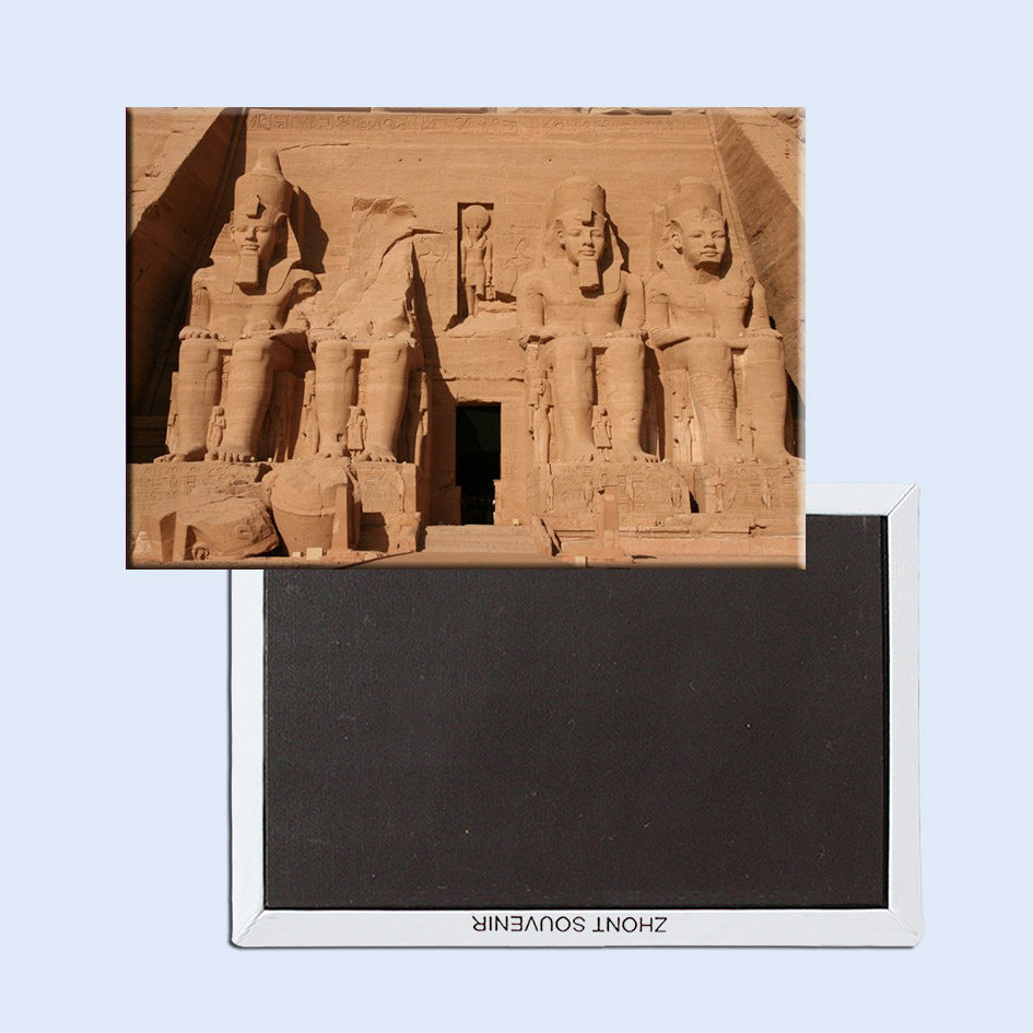 非洲埃及阿布辛贝神庙旅游纪念磁贴 白板贴冰箱贴5515