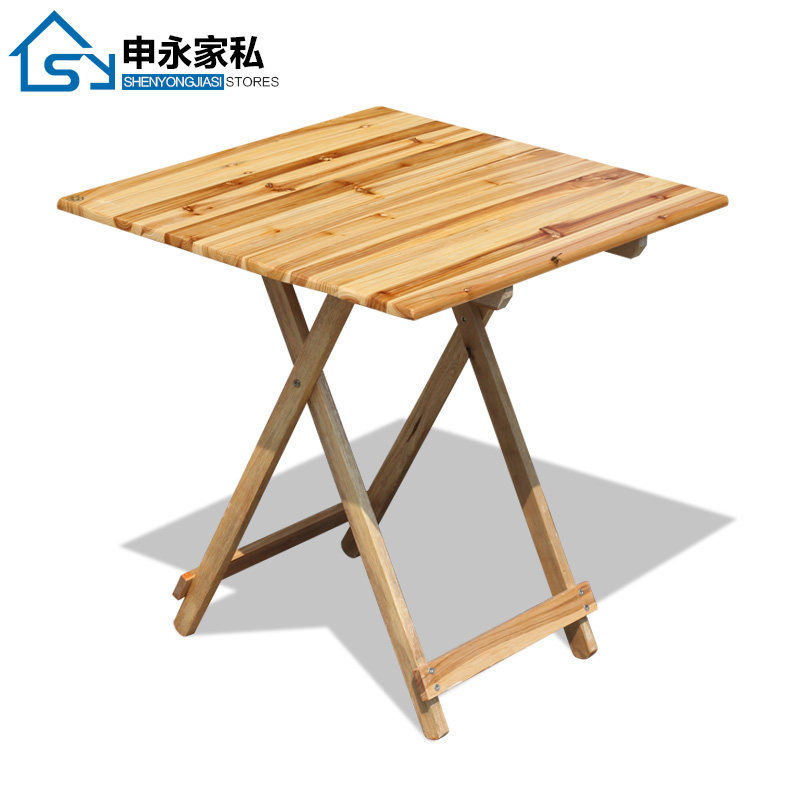 Folding table Portable fold outdoors Stall up Table Chinese fir Square table Small apartment Solid wood tablein the Residential furniture , Tables , Folding table  category - from Buy2taobao.com to provide professional Taobao agent buy service
