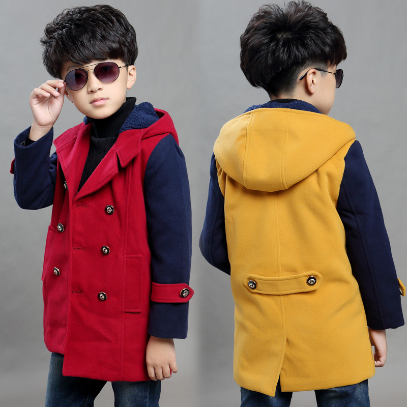 Manteau pour garcon en laine - Ref 2161423 Image 1