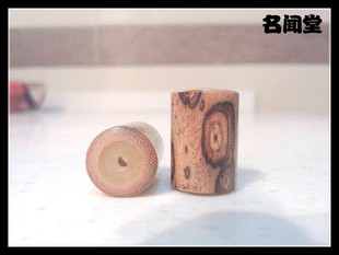 梅鹿竹桶珠 散珠隔珠背云勒子天然羊角蒙芯 平安扣 顶珠 金丝竹