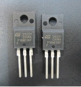 〖昇發电子〗P16NE06F P16NE06FP 进口拆机场效应管 16A 600V