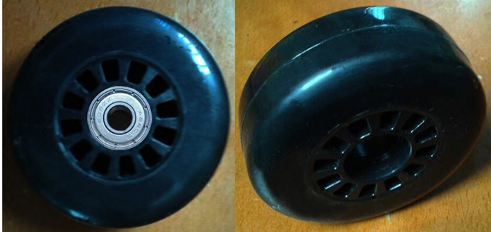 箱包轮静音耐磨76MM,80*30,80*20滑板车轮子行李旅行箱拉杆包