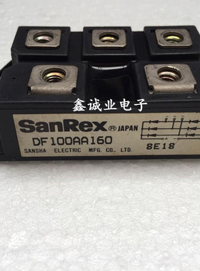 DF100AA160 180 120 MSDM100-16 进口三相整流模块 100A 1600V