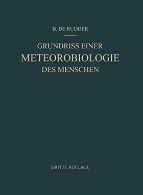【预订】Grundriss Einer Meteorobiologie Des ...