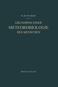 【预订】Grundriss Einer Meteorobiologie Des ...