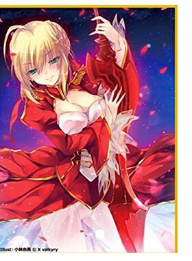 【蓝海卡牌】FateEXTRA FGO红saber型月赤王尼禄会场限定卡套现货