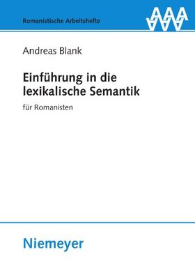 【预售】Einf Hrung in Die Lexikalische Seman...