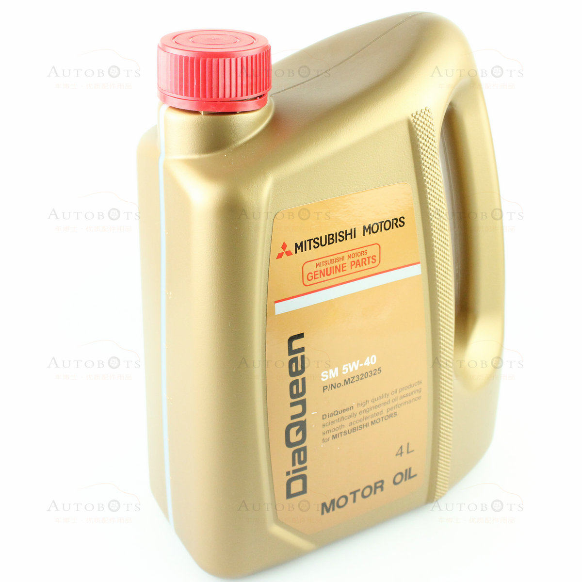 三菱纯正原车专用 正品女王机油系列sm/cf-5w/40 全合成机油(4l)