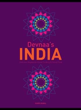 【预售】Devnaa's India: Delicious Vegetarian Home Cooking