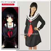 Hell Girl Devil Love Cosplay Quần áo Little Love Black Sailor Suit Đồng phục trường Nhật Bản - Cosplay