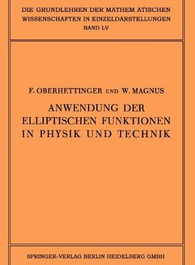 【预订】Anwendung Der Elliptischen Funktione...