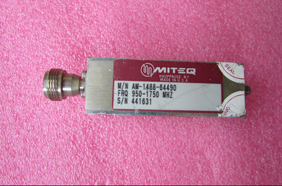 MITEQ进口 350MHz-2.3GHz 26dB SMA低噪声微波放大器