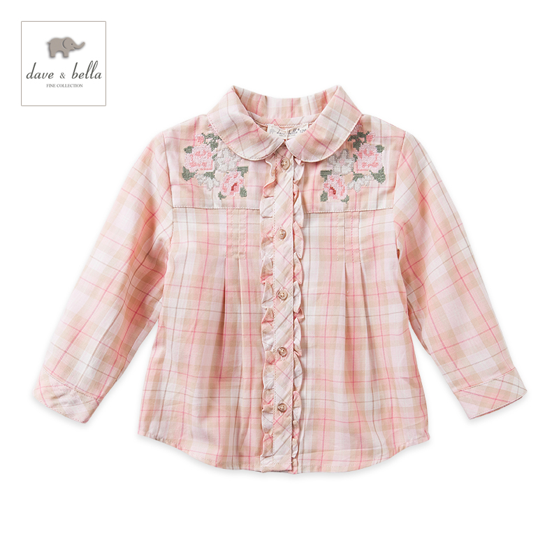 Chemise fille DAVEBELLA à manche longue - Ref 2088636 Image 1