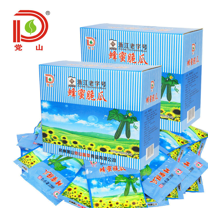党山航空蜂蜜脆瓜520g*2盒腌黄瓜酱瓜脆瓜酱菜下饭菜腌菜咸甜不辣