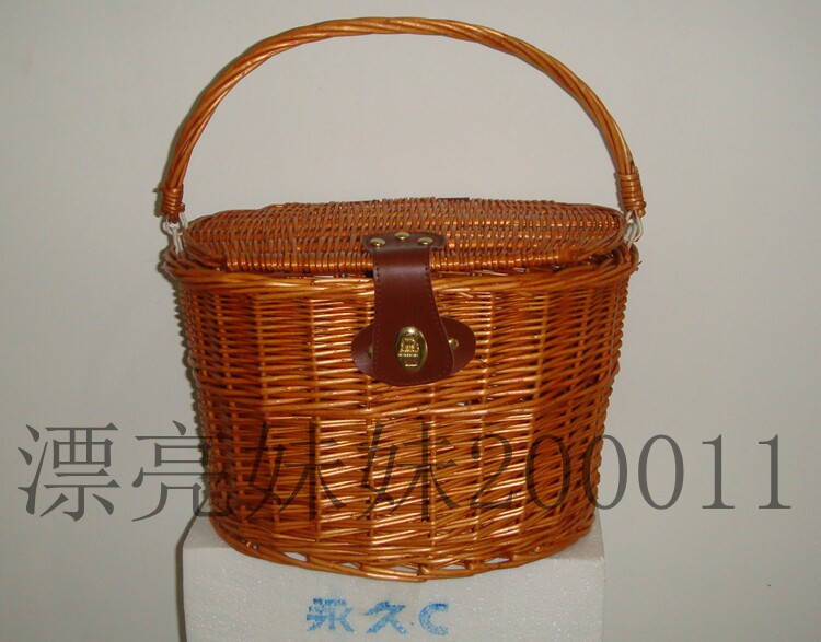 Panier pour vélo FOREVER en vigne - Ref 2258035 Image 1