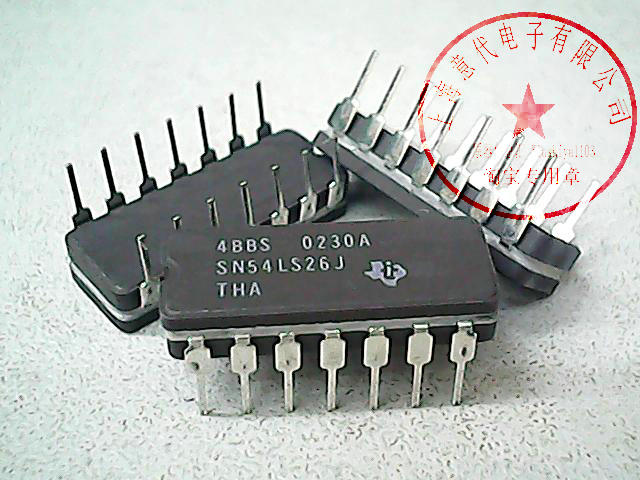 SN54LS26J  TI   DIP-14〖正品原装〗赛格市场G332室实体店 现货