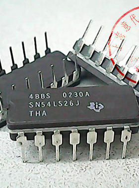 SN54LS26J  TI   DIP-14〖正品原装〗赛格市场G332室实体店 现货