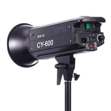 银燕CY-600 600W 专业 影室闪光灯 标准色温 摄影灯 人像摄影