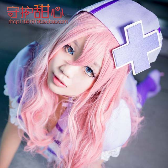 守护甜心巡音LUKA 千本樱 流歌/恋色病栋/佩罗娜2年后cosplay假发