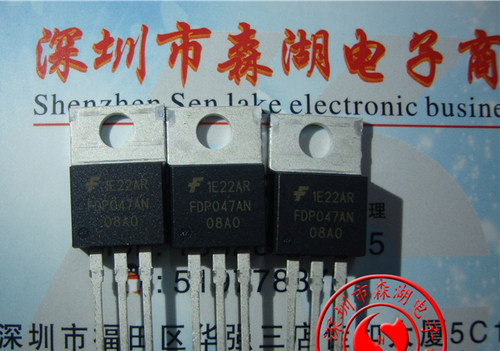 FDP047AN08A0 FDP047AN 80A/75V TO-220 原装正品供应