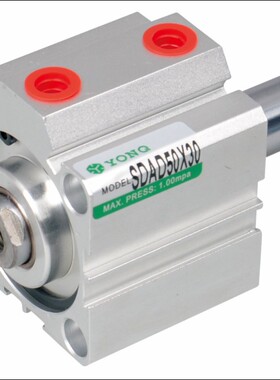 SDAD双出气缸 SDAD SDADS 20 25 32 40 50 双出气缸双头薄型气缸