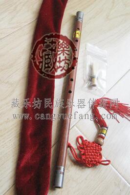 朝鲜红木觱篥筚篥降B调送哨片 红木细长管子民族乐器地方乐器