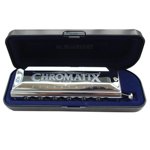 SUZUKI铃木口琴12孔半音阶成人1248变调口琴SCX 48学生初学者c调