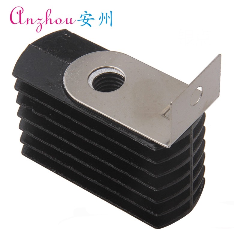 ZP50A散热器+铜片不含可控硅 整流管散热器 晶闸管 KP50A散热器图片
