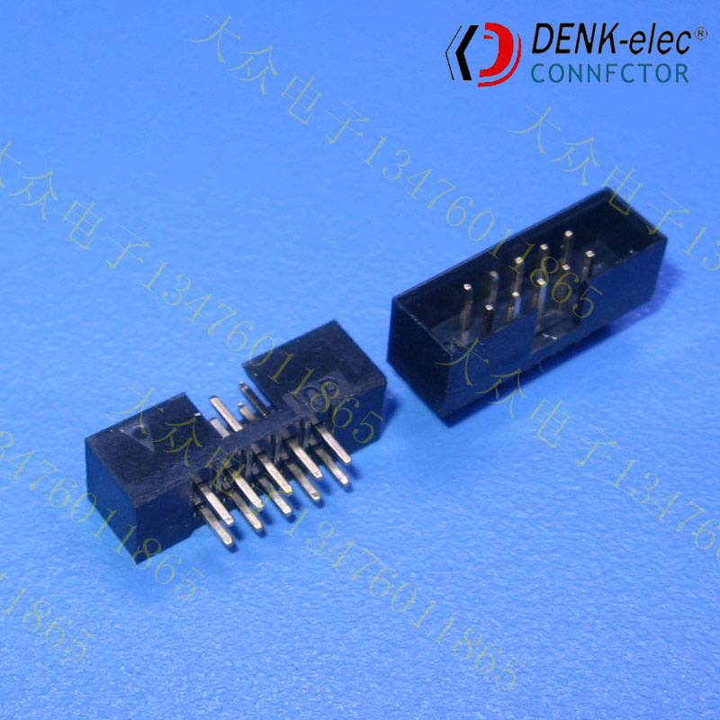 DENK简易牛角座 直针 DC3-10P14P16P20P26P30P34P40 间距2.0mm