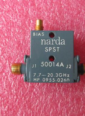 narda 50014A 0955-0260 1-20.3GHz 2W SPST SMA PIN单刀单子开关