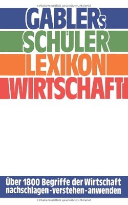 【预售】Gablers Schuler Lexikon Wirtschaft