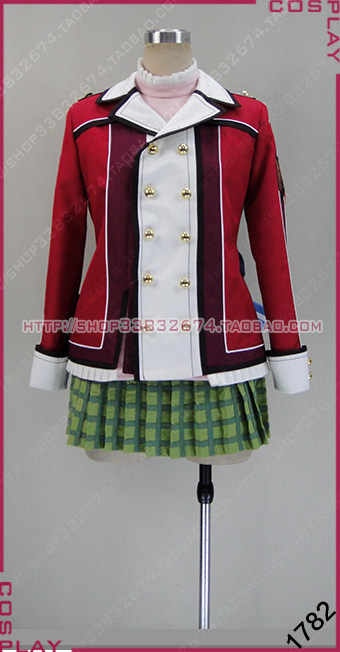1782 cosplay服装 英雄传说:闪之轨迹 alisa reinford