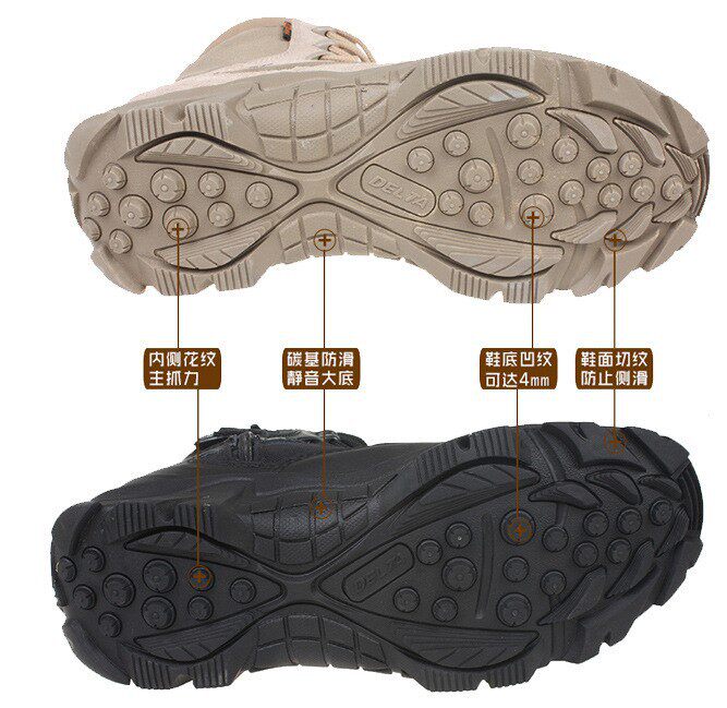 Boots militaires pour homme - Ref 1397969 Image 4