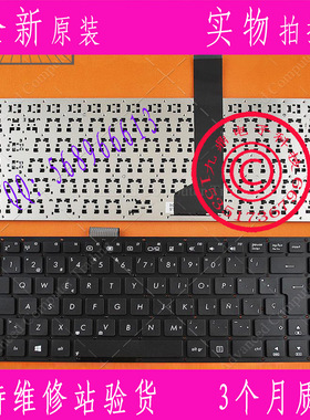 ASUS华硕 K46 K46CB K46CM K46C K46E SP UK FR BR IT 笔记本键盘