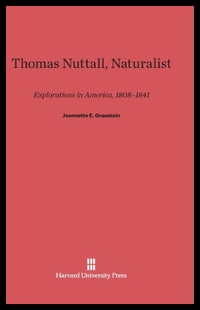 Nuttall Thomas Naturalist 预售