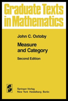 【预售】Measure and Category: A Survey of the Analogies B