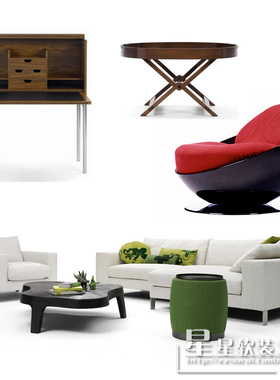 星星软装—1672张Yabu雅布御用国外现代风格家具软装设计方案素材