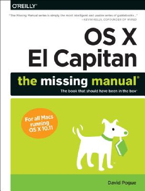 【预订】OS X El Capitan: The Missing Manual... 书籍/杂志/报纸 原版其它 原图主图